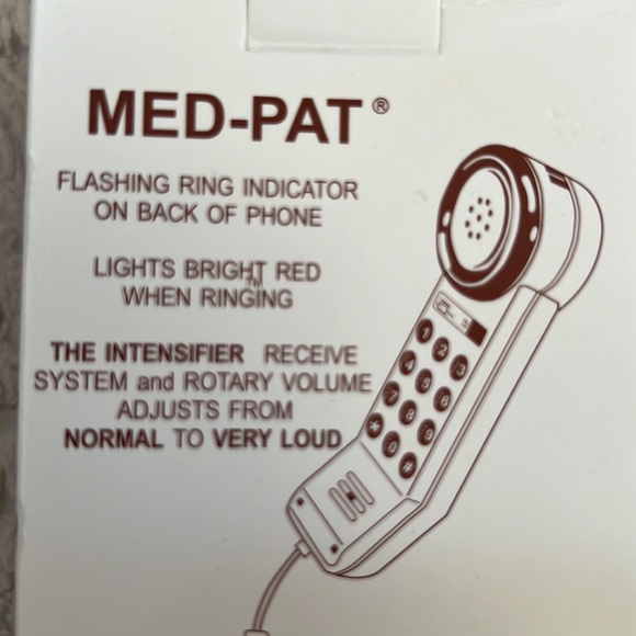 New Easy to Use One-Piece Telephone with Extra Loud Volume Boost,Corded Landline - Picture 14 of 16
